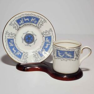 Coalport Small Cup and Saucer Revelry Cherubs Vintage